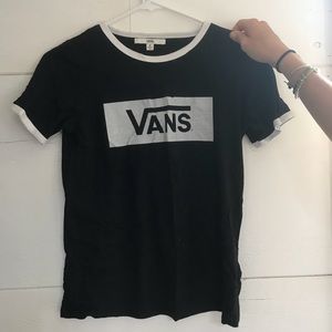 Vans skater girl logo Tee